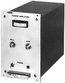 Power Amplifiers For Ω Series Control Valves Specifications / Others These power amplifiers are used to drive the Ω series proportional electro-hydraulic flow control valves.
