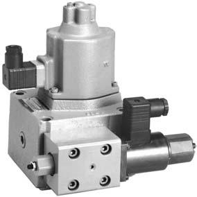E Series Ω- ΩSeries Flow Control and Relief Valves EFBG-/6/ (/8, /, -/), Mounting Specifications / Model Number Designation Specifications Description Model No.