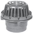 ROOF DRAINS Z125 8" DIAMETER ROOF DRAIN Low Silhouette Dome S (Specify pipe size in inches and type of outlet.) DESIGNATION BODY HT. TYPE Pipe Size/Outlet Type DIM. Inside Caulk........... 2IC, 3IC, 4IC.