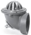 ROOF DRAINS Z185 6" DIAMETER CORNICE DRAIN 90 Outlet Roof Drains S (Specify pipe size in inches and type of outlet.) DESIGNATION BODY HT. TYPE Pipe Size/Outlet Type DIM. Threaded................. 3IP.