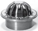 00 ENGINEERING SPECIFICATION: ZURN Z( )400E TYPE E round adjustable strainer top with combination funnel/grate with perimeter openings. (Specify ZB or ZN finish.