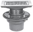 FLOOR DRAINS Z415 BODY ASSEMBLY with Type J Strainer S (Specify pipe size in inches and type of outlet.) DESIGNATION BODY HT. TYPE Pipe Size/Outlet Type DIM. Inside Caulk........ 2IC, 3IC, 4IC.