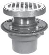 FLOOR DRAINS Z415 BODY ASSEMBLY with Type M Strainer and Sur-Set Bucket S (Specify pipe size in inches and type of outlet.) DESIGNATION BODY HT. TYPE Pipe Size/Outlet Type DIM. Inside Caulk.