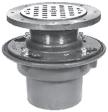 FLOOR DRAINS Z415 BODY ASSEMBLY with Type O Strainer S (Specify pipe size in inches and type of outlet.) DESIGNATION BODY HT. TYPE Pipe Size/Outlet Type DIM. Inside Caulk........... 2IC, 3IC, 4IC.