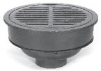FLOOR DRAINS Z543 16" DIAMETER HEAVY-DUTY DRAIN S (Specify pipe size in inches and type of outlet.) DESIGNATION BODY HT. TYPE Pipe Size/Outlet Type DIM. Inside Caulk......... 3IC, 4IC, 5IC, 6IC.