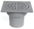 FLOOR DRAINS Z556 8" ADJUSTABLE HEAVY-DUTY DRAIN S (Specify pipe size in inches and type of outlet.) DESIGNATION BODY HT. TYPE Pipe Size/Outlet Type DIM. Inside Caulk........... 2IC, 3IC, 4IC.......... 3-7/8".