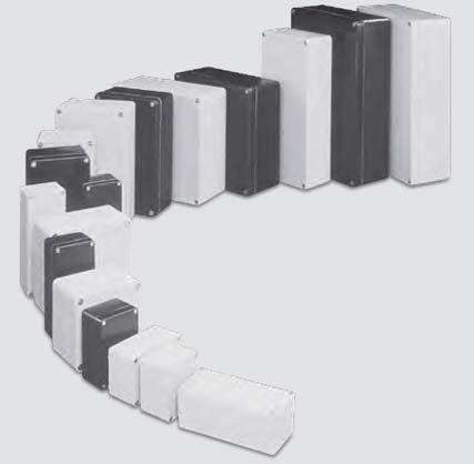 BERNSTEIN Series CP and CPS polyester enclosures are produced from highgrade e-reinforced polyester.