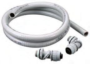 Kellems Wire anagement Products PolyTuff Non-etallic Liquidtight Fittings UL Listed to Type 4, 4X, 12 and 13 P075NGYA Straight with ale Non-etallic Liquidtight Fittings Trade Size (metric designator)