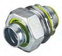 Kellems Wire anagement Products etallic Liquidtight Conduit Fittings Straight Conduit Fitting Trade Size (metric designator) Insulated Non-Insulated ³ ₈ (12) ½ (16) ¾ (21) 1 (27) 1¼ (35) 1½ (41) 2
