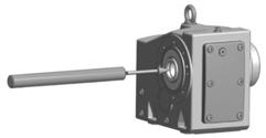 3 Assembly instructions, storage, preparation, installation Figure 4: Removing the factory-fitted closing cap Figure 5: Gear unit mounted to shaft