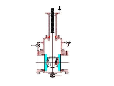 Operating Principles Fig 1 Fig 2 Fig 3 Fig 1 Valve in fully open position with Dics fully retracted in bonnet ensures FULL BORE = FULL FLOW Fig 2 Valve in closed position, discs retracted and located