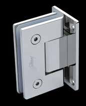 35 Wall to Glass Hinge Product code 7601 LKYAHSH01 Developed for firm holding of glass door to the wall Made of SS 304 which makes the fittings highly