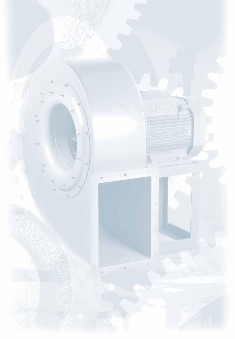 RADIAL CENTRIFUGAL FANS CBT-N Series CONTINUO Range of single inlet direct driven centrifugal fans designed for the continuous