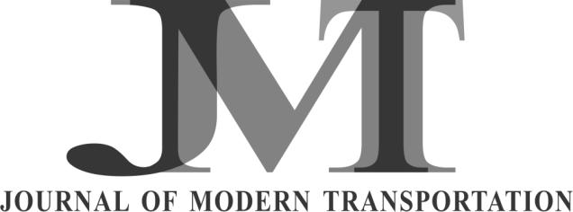 Journal of Modern Transportation Volume 19, Number 1, March 211, Page 7-11 Journal homepage: jmt.swjtu.edu.