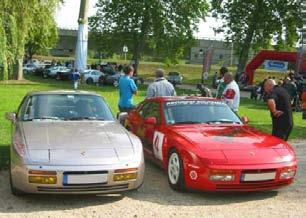 The vehicles presented attracted many admiring gazes, and the drivers were extremely proud to show off their Porsches.
