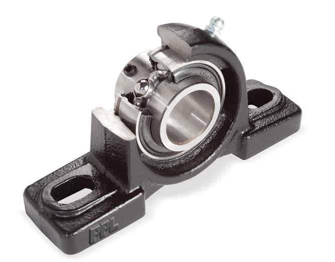 PPL Housed Bearing Units Below is a pillow block unit, but PPL offer a wide range of housed bearing units with various sealing options to suit the bearing application.