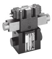 Characteristics The D*1FW / D*1FT pilot-operated proportional DC valves are available in NG10 (CETOP5), NG16 (CETOP7) and NG25 (CETOP8).