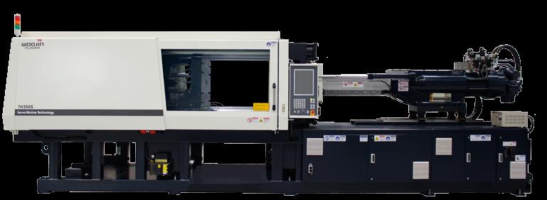 TH series Premium hydraulic injection molding machine Developed at WOOJIN PLAIMM's R&D center in Austria, TH series is designed to deliver the familiarity in design and performance of its European