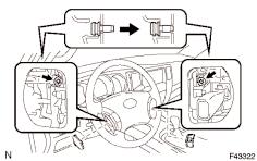 FAILURE TO HEED THIS WARNING MAY RESULT IN AIRBAG DISCHARGE AND MAY CAUSE SERIOUS INJURY OR DEATH. Fig. FIGURE 1-1 1 Battery 2.