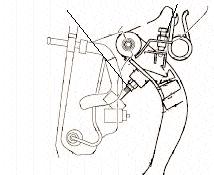 FOR MANUAL TRANSMISSION: LOCATE CONNECTOR 1C AT THE JUNCTION BOX. FIGURE 22. ATTACH RED T-TAP TO THE LT.