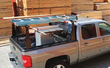 The BAKFlip CS is the combination of a hard folding aluminum tonneau cover and an integrated rack system.
