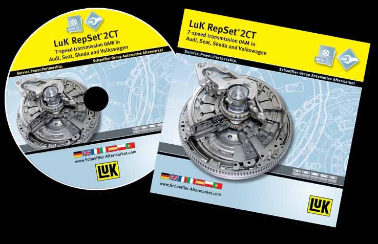 LuK RepSet 2CT training DVD Additional information is