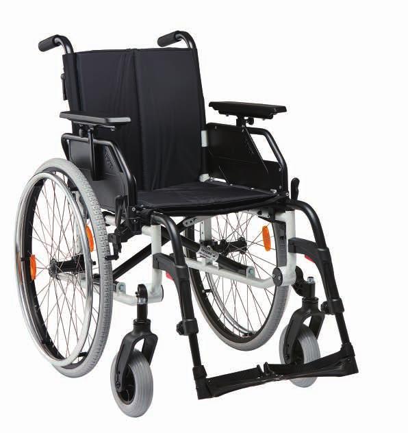 12 CANEO_S Lightweight folding wheelchair In addition to its comprehensive standard equipment, the top of the range CANEO_S model also comes with all sorts of adjustment options, enabling this