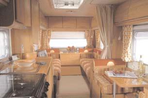 S-Class Simply a class of its own 1 A cosy place to be: The Bürstner S 60 TS is a veritable palace on wheels offering the true luxury of space.