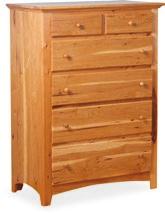 44½ D: 2 H: 34¾ [634] 62½ 9 DRAWER DRESSER W: 62½ D: 20 H: 42½ [692-S] QUEEN BED WITH