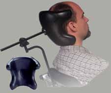 Hardware Chin Support Pad with Removable Cover Wheelchair Headrest Thoracic Support