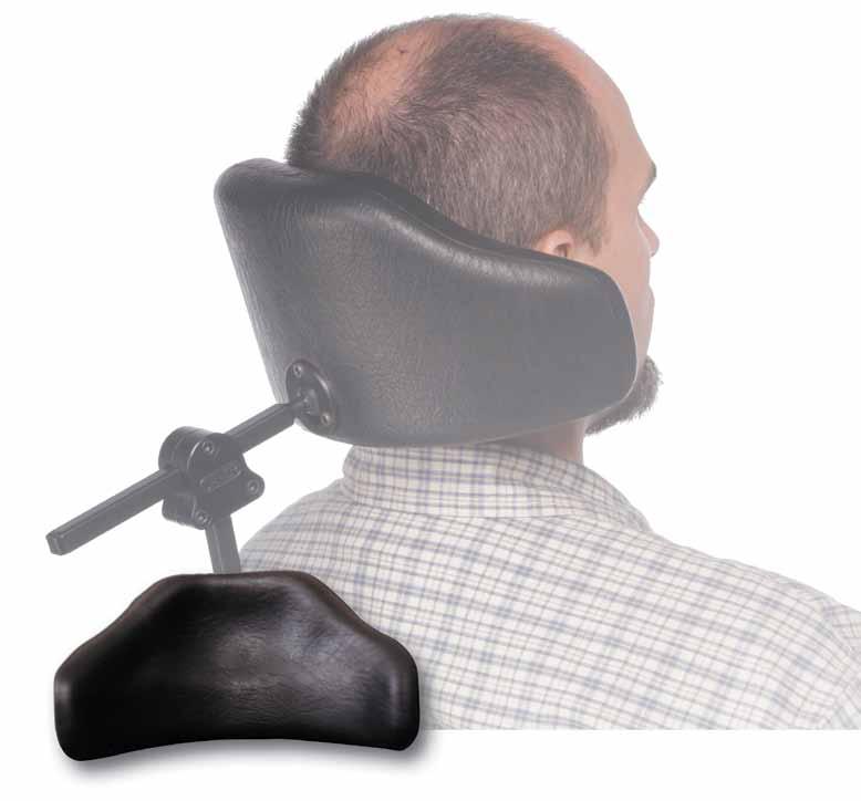 Headrest Large www.daherproducts.com Headrest Large The Daher Large Headrest is intended for use where a moderate amount of head support is required.
