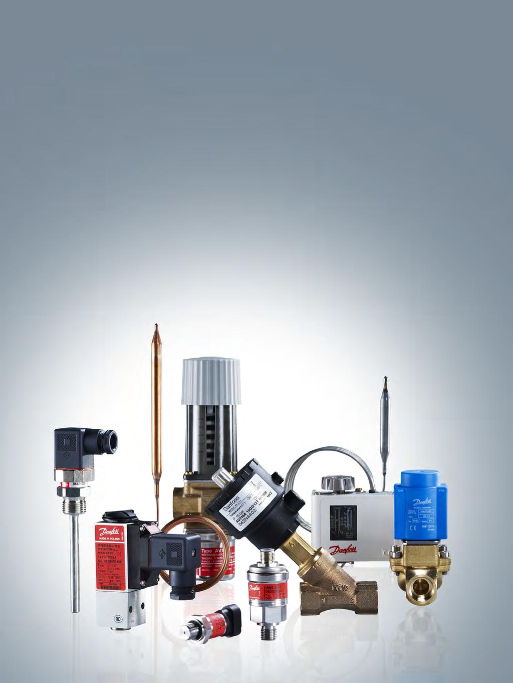 Pressure and temperature monitoring and control, fluid control Core Industrial Products for