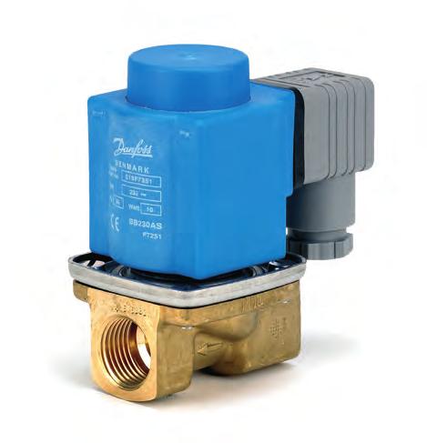 EV220B 6-22 Servo-Operated 2/2 Way The EV220B 6-22 are direct servo-operated 2/2-way solenoid valves that offers high performance in a broad variety of applications.
