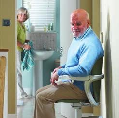 Stannah stairlift to