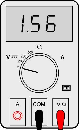 Digital Meter: A meter that gives values only in discrete amounts.