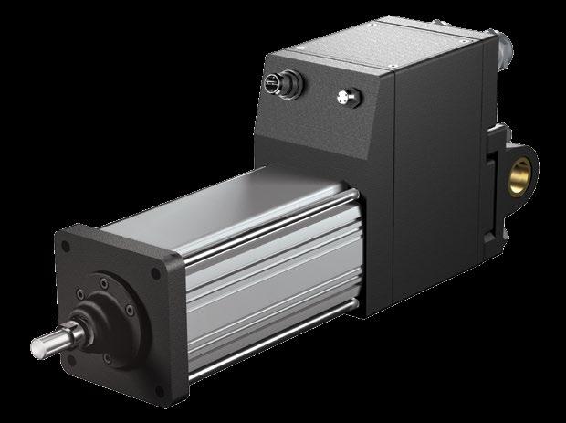 The Tritex II actuators now integrate an AC or DC powered servo drive, digital position controller, brushless motor and linear or rotary actuator in one elegant, compact, sealed package.