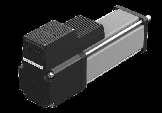 Actuators. Tritex II linear actuator with threaded ports.