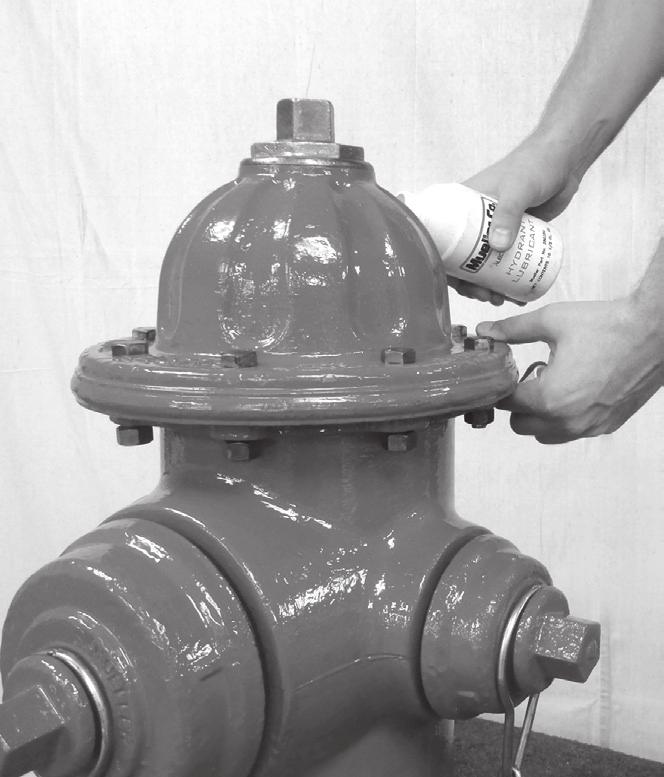 If the Hydrant is filled with lubricant under any other circumstances, excess lubricate can overfill the Bonnet and create a pressure