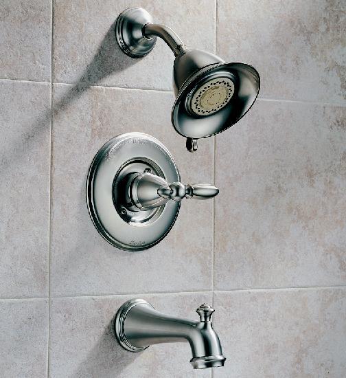 Handle; Touch Clean Showerhead Victorian Tub & Shower Only Faucet