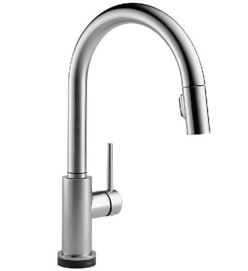 2nd Upgrade Trinsic Pull-Down Kitchen Fauc; Arctic Stainless; 9-1/2" Spout