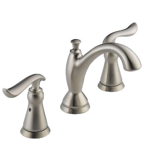 Standard Package Linden Widespread Lavatory Faucet; Stainless; 1.