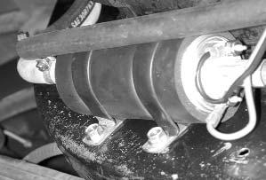 Install the provided 3/8-inch primary fuel line directly above the original line, which may now serve as a return line. Use large radius bends. Avoid the exhaust pipe and any sharp edges.