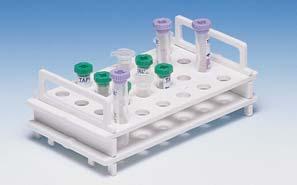 PROPISEL RACKS Made of high density white polypropylene. Easy to assemble. Stackable. Autoclavable.