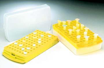 1001542 MULTI SUPPORT TUBE RACK TUBE SIZE Ø 10/13 AND 14/17 mm Suitable for drying and storing of tubes. Autoclavable.