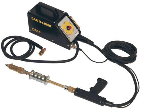 CR35 Spotter The CR35 is a sophisticated micro process controlled spotter for welding and traction of all particular studs, nails, washers, rivets