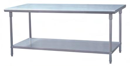 610D mm H20: Stainless Steel Table H20A: 1200W x 850H x 600D mm