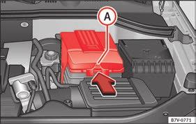 Advice Checking the electrolyte level of the vehicle battery in hot countries and in older batteries. Other batteries do not require maintenance.