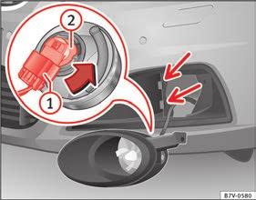 Always seek the help of a specialist when changing the Xenon dipped beam and main beam headlamps in Introduction on page 91. Note The illustrations show the left hand headlight.