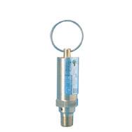 Safety and Relief Valves Bronze Safety Valves For Air, Gas and Steam Service Models 1 and 2 Compact assembly allows minimum space requirements.