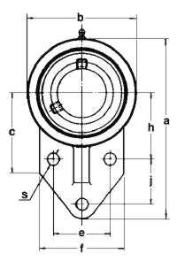 Similar to oval type except that a slotted hole is provided on one side to allow tensioning